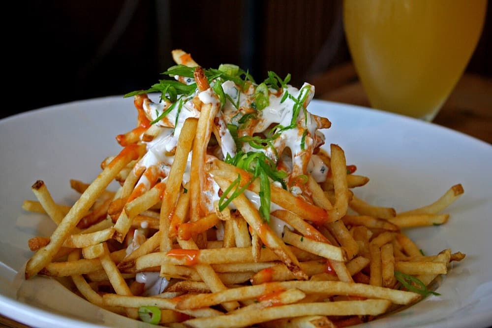 Cheesy Peri Peri Fries