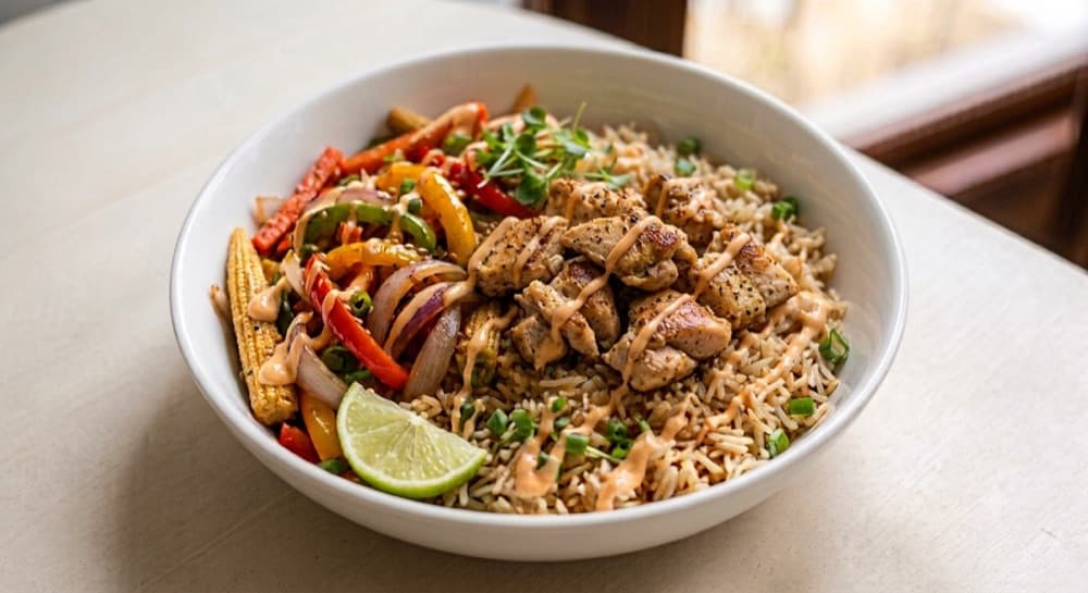 Chicken Jampot Power Bowl