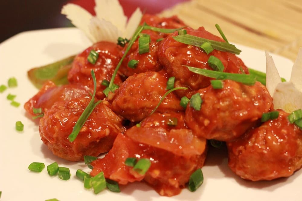 Veg Chilli Pan Fried Momos