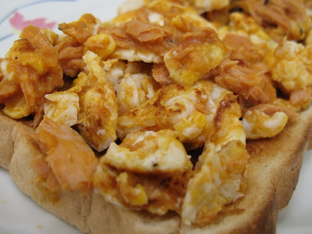 Egg Bhurji + Toast