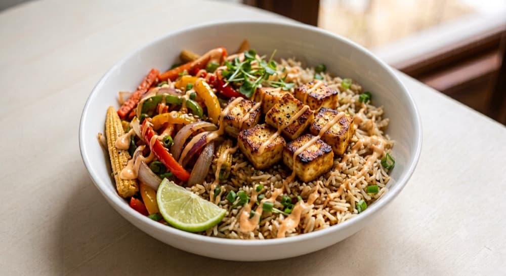 Paneer Jampot Power Bowl