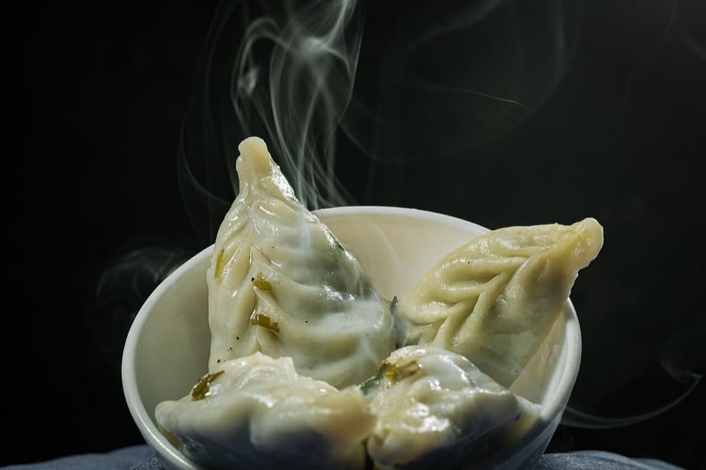 Veg Steamed Momos (Small)
